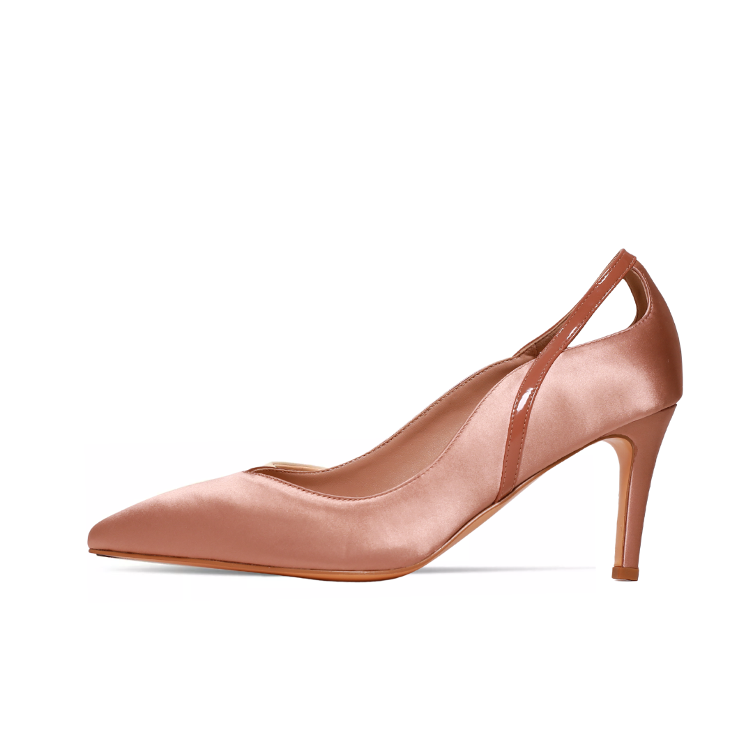 Kendall Rose Gold Pump