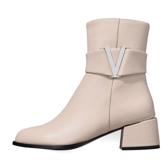 Cadence Booties Beige