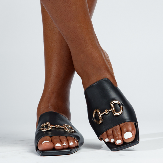 Charlotte Sandals Black