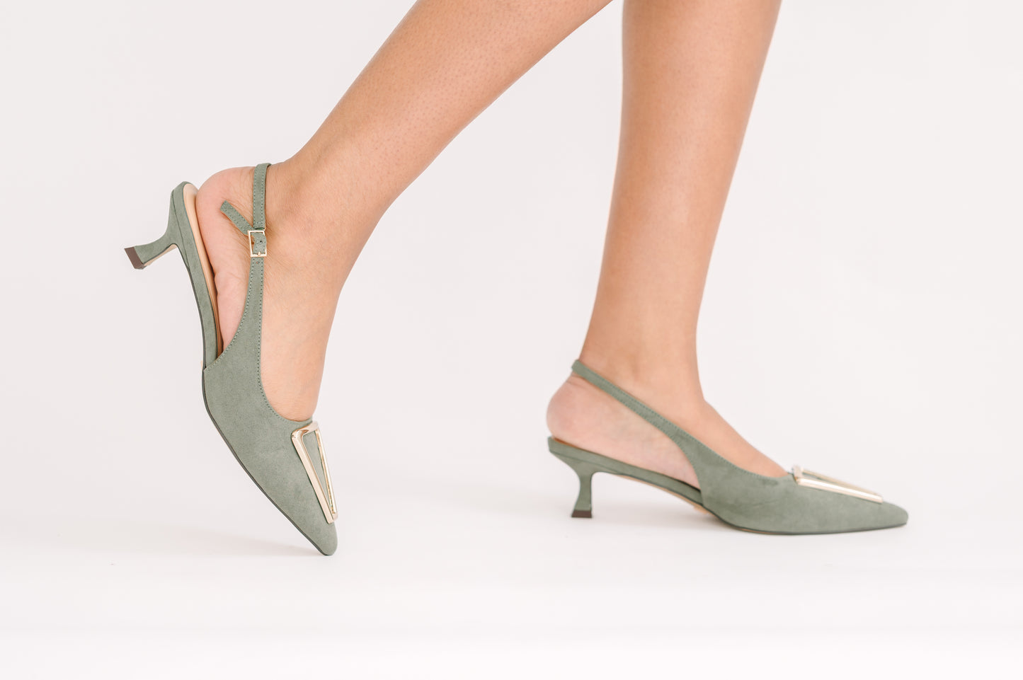 Cecilia Slingback Green