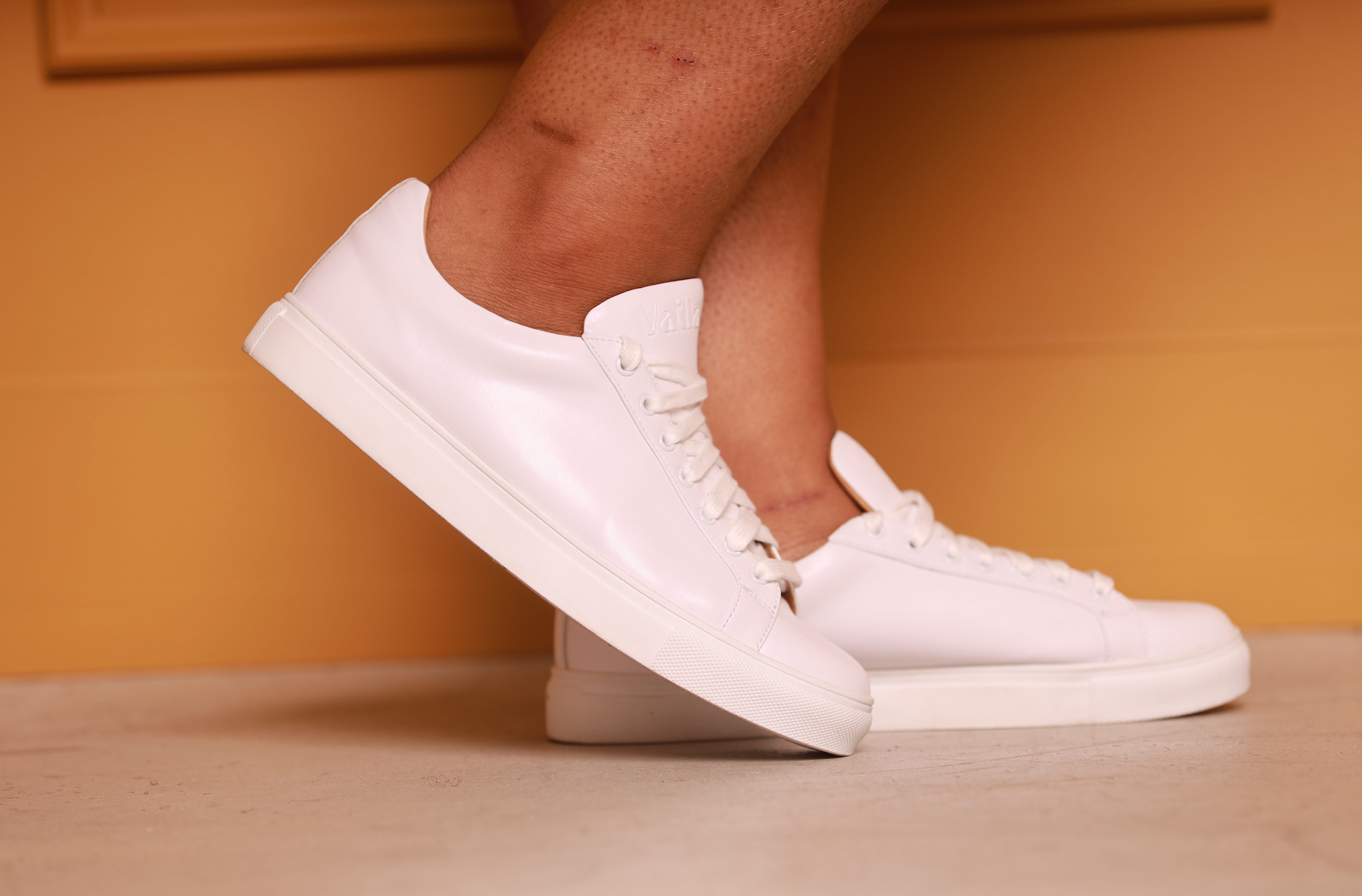 Kurt leather 2025 sneaker white