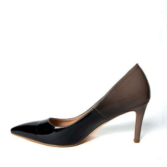 Vaila Shoes - Raven Pumps Vegan Leather Lining Plus Size Heels